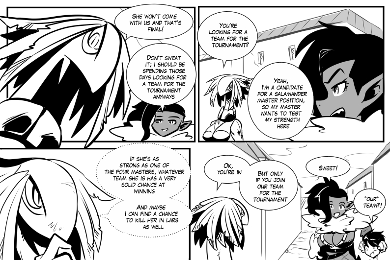 Monster girls on tour - Episode 440, Page 1: Page 440